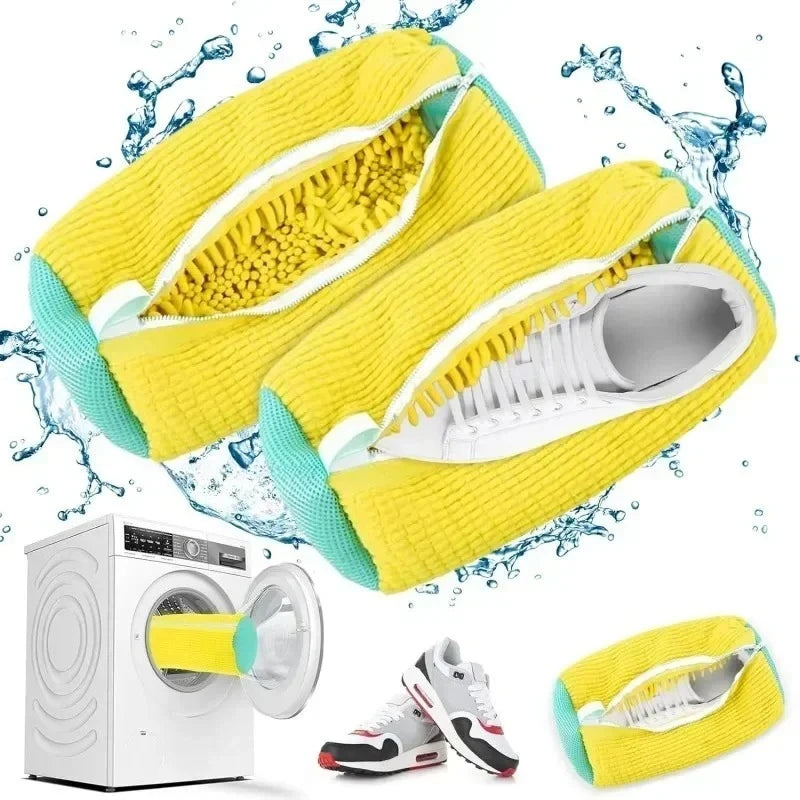 Reusable Shoe Washing Bag for Sneakers & Tennis Shoes Shoe Laundry Bag Qst