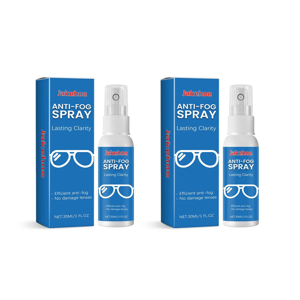 Portable Eyeglass Lens Cleaner Spray & Polish | 3 Scents Eyeglass Lens Cleaner Qme 60ml Boxed Kit
