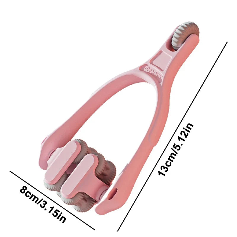 Portable Finger Joint Roller Massager – Dual-Row Elastic Handle Finger Roller Massager Qme