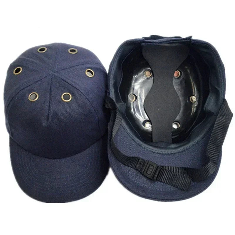 Safety Baseball Cap Hard Hat – Work Head Protection | 7 Colors Safety Hard Hat Cap Qme