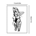 Lace Temporary Tattoo Sticker – Waterproof & Sweat Resistant Temporary Tattoo Sticker Qme TZ-20