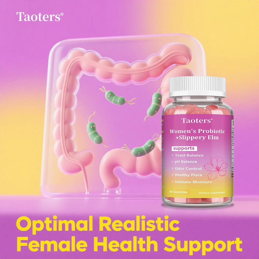 Women's Probiotic Gummies – pH Balance & Gut Health 60ct Probiotic Gummies Qst