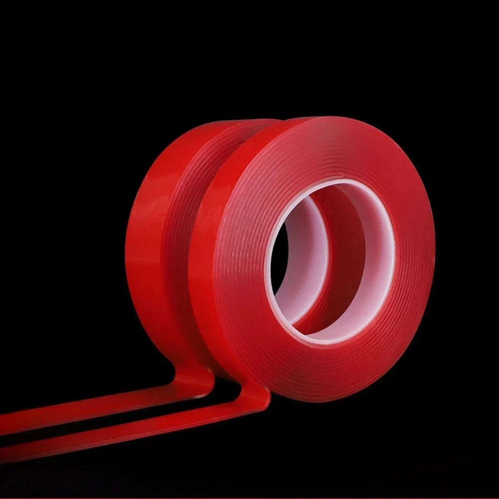 Transparent Acrylic Double Sided Tape 9.84FT Ultra-Strong Double Sided Tape Qme