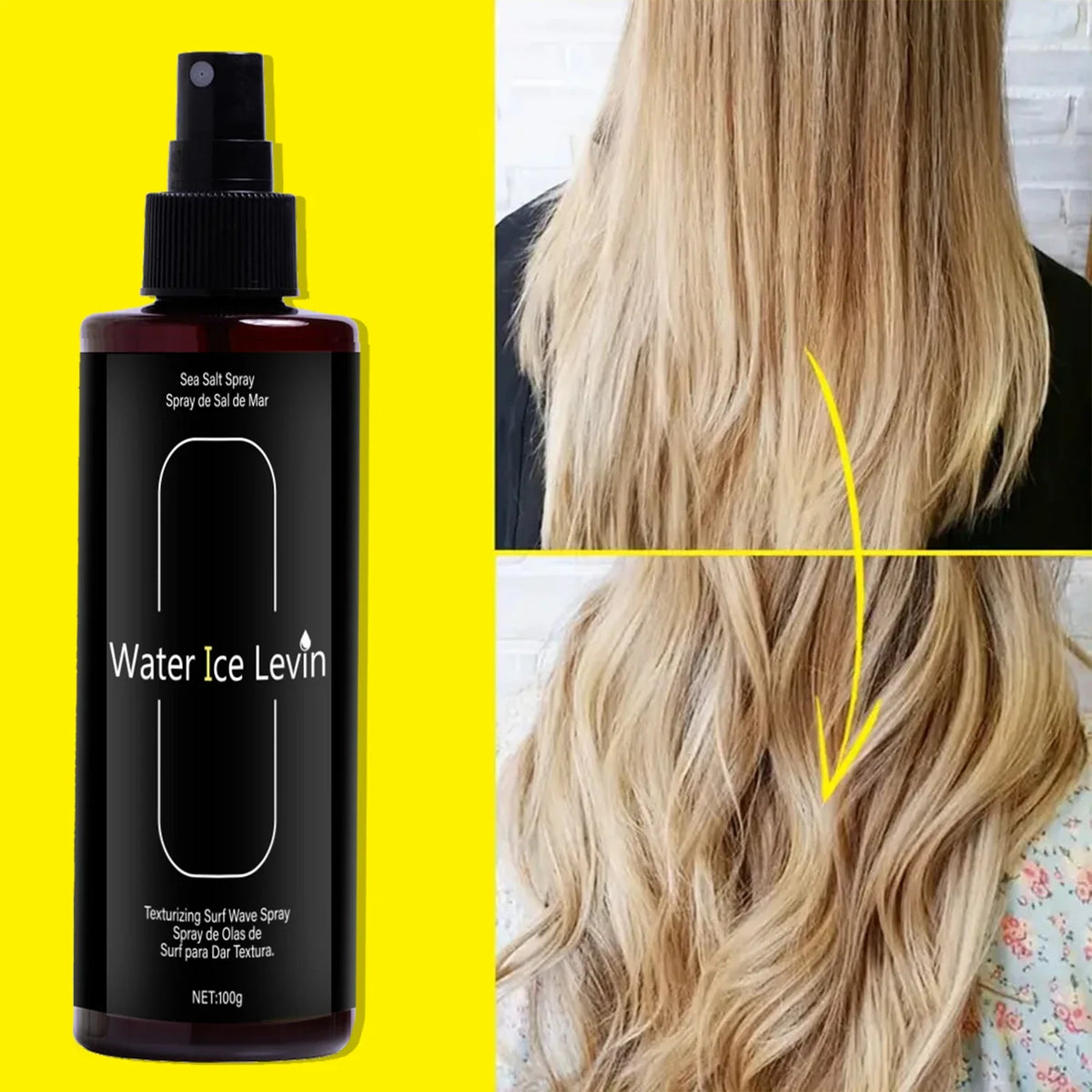 Beach Wave Spray Texturizer – Kelp & Magnesium Sulfate Hair Texturizing Spray Qme Default Title
