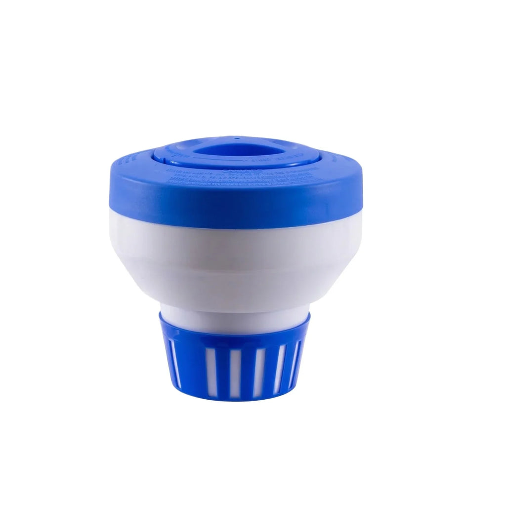 Floating Pool Chlorine & Bromine Tablet Dispenser | ABS Plastic Pool Tablet Dispenser Qme