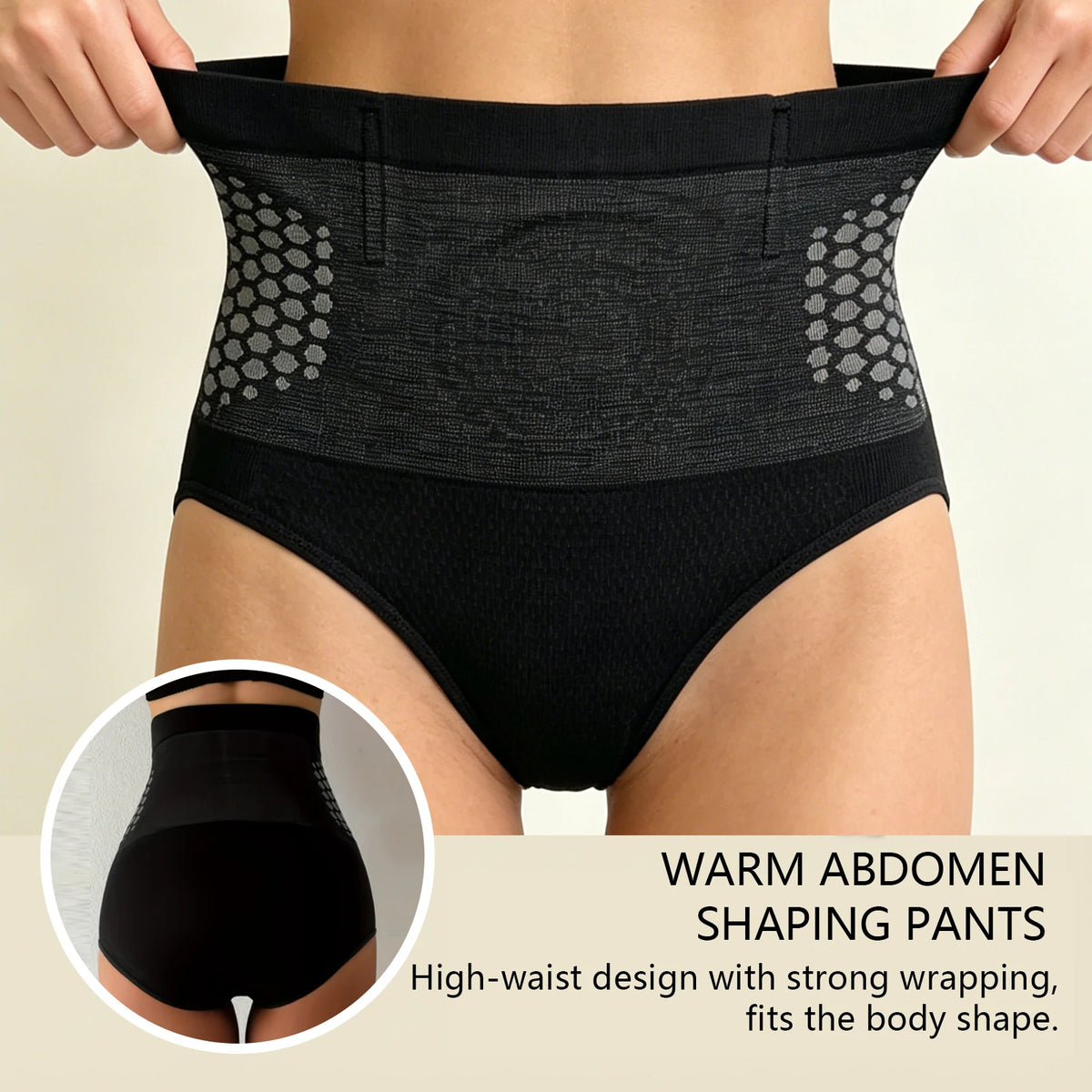 S-4XL Seamless High Waist Shaping Briefs for Women Shaping Briefs Qst