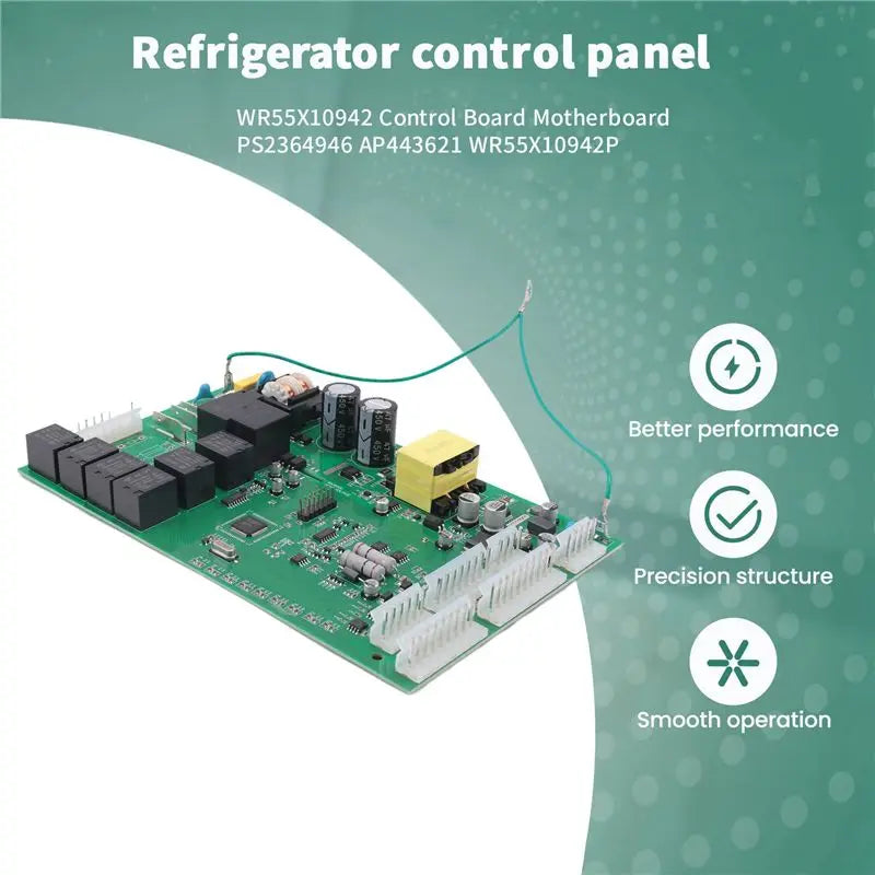 Refrigerator Control Board WR55X10942P AP443621 PS2364946 Refrigerator Control Board Qst