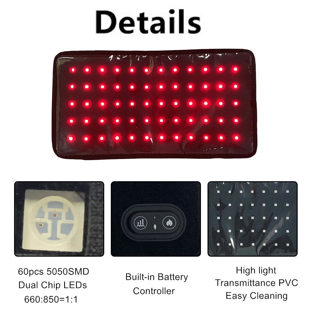 ZONGKUNG Red Light LED Therapy Device for Dogs & Pets Pet Therapy Device Qst