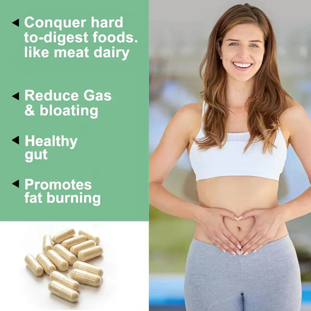 Probiotics Prebiotics & Digestive Enzymes – Gut Health Capsules Probiotic Supplement Qst