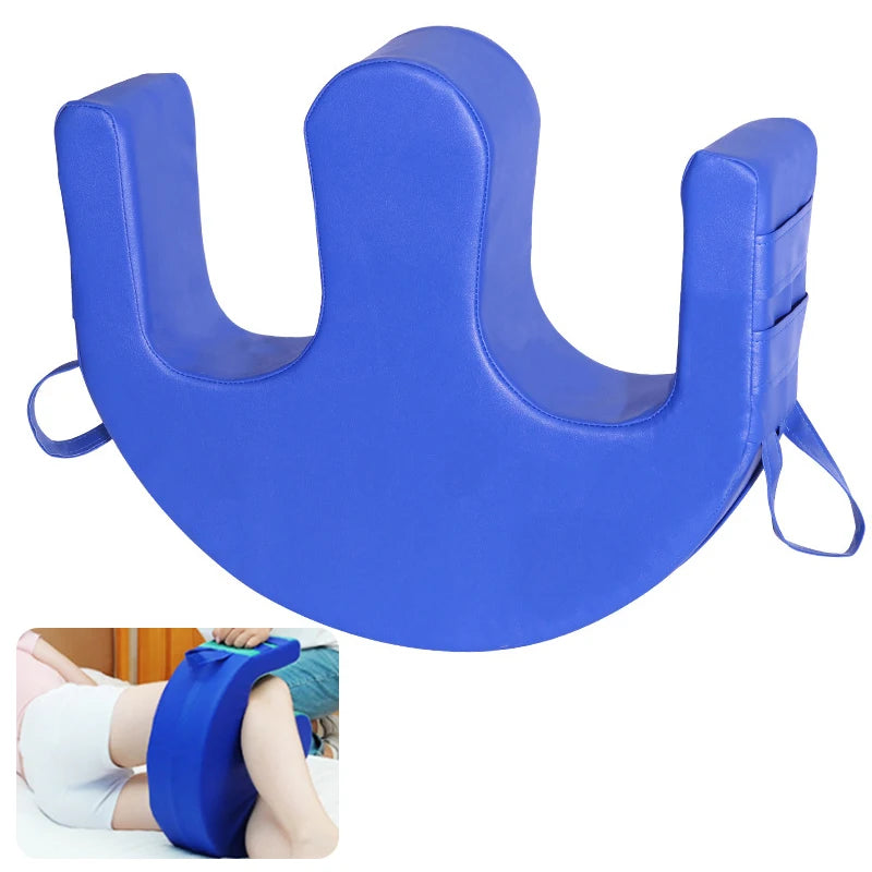 W-Type Bed Positioning Wedge Pillow – Turn Over Aid with Straps Bed Positioning Pillow Qst