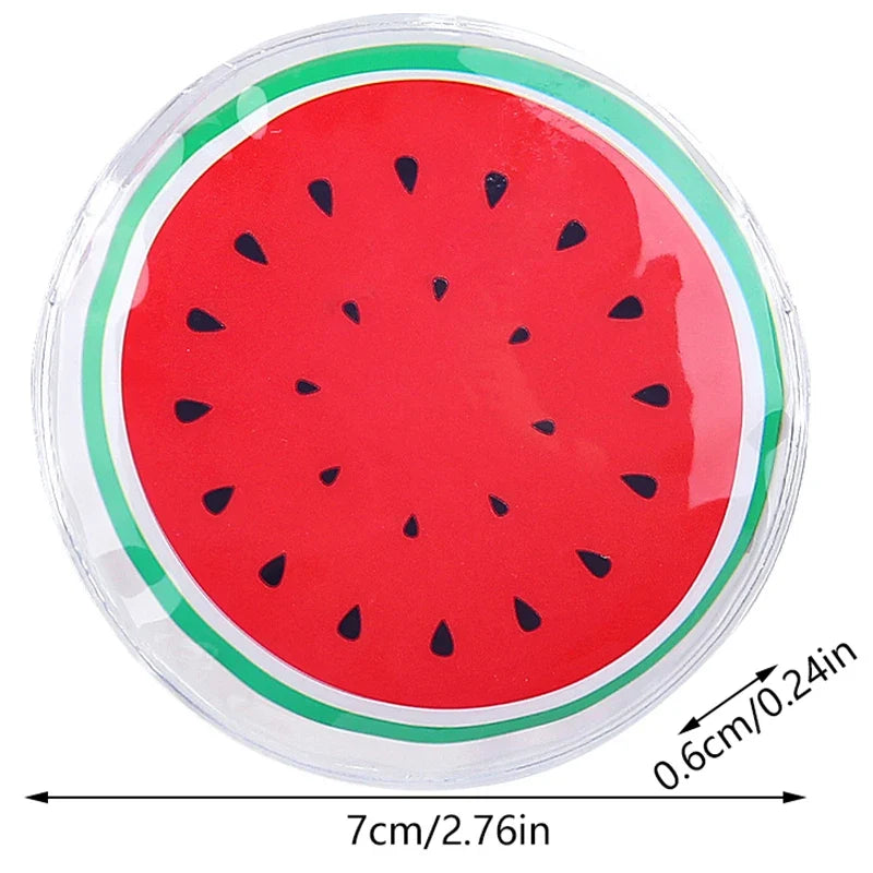 Cartoon Fruit Cooling Gel Eye Mask – Cold Compress Pad Cooling Eye Mask Qme