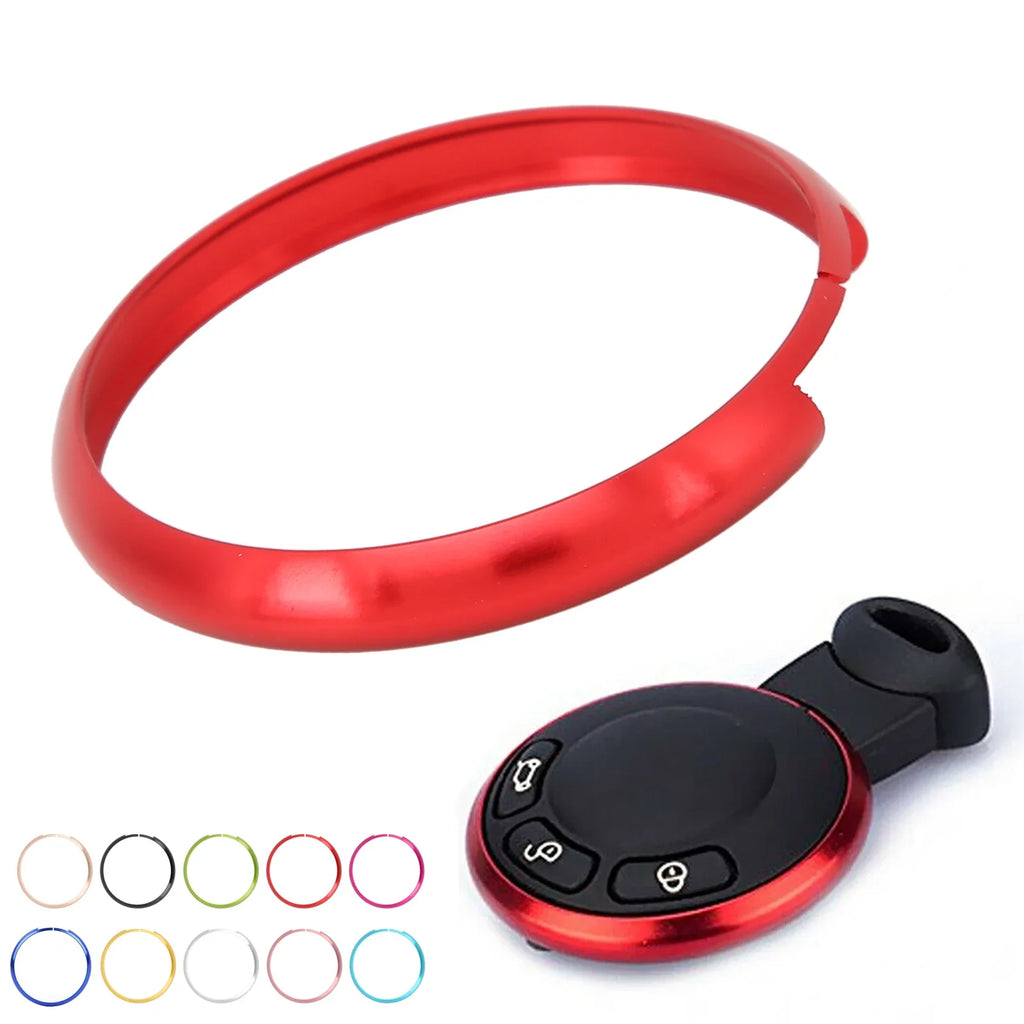 Aluminum Alloy Key Fob Ring Trim – MINI R55 R56 R57 R58 R59 R60 Key Fob Trim Ring Qme