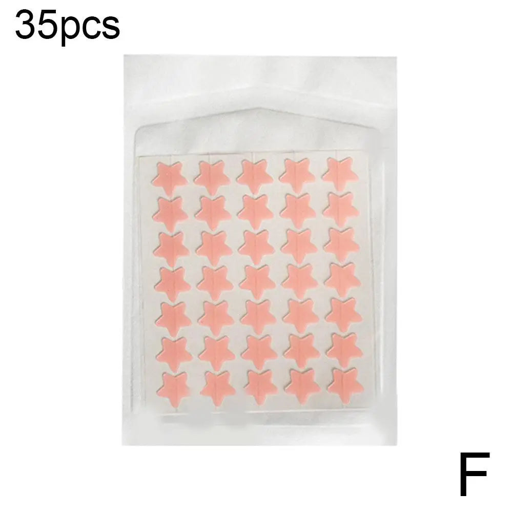 Colorful Star & Heart Pimple Patches – 35 Pack | Fun Spot Stickers Pimple Patches Qme pink 35 counts China
