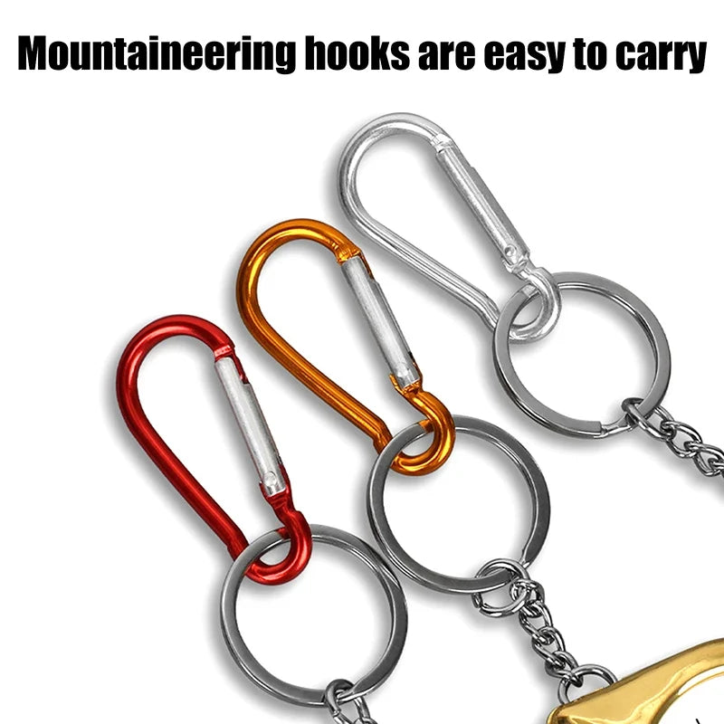 Mini Retractable Tape Measure Keychain – Stainless Steel Keychain Tape Measure Qme