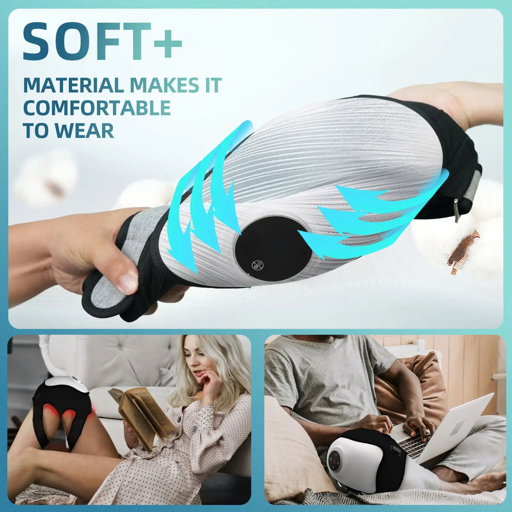 4-in-1 Smart Joint Massager – Red Light, Airbag & Vibration Joint Massager Qst