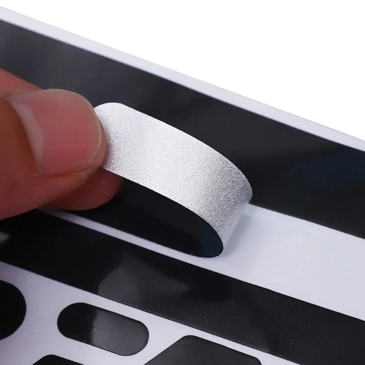 Helmet Reflective Warning Stickers – Night Safety Visibility Decals Reflective Safety Sticker Qme