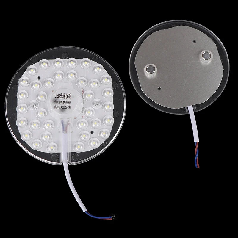 AC220V LED Round Panel Light with Magnetic Mounting | 7 Colors LED Panel Light Qme