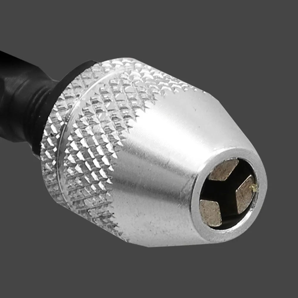 Keyless Drill Chuck Converter 1/4" Hex Shank Bit Collet Drill Chuck Adapter Qme