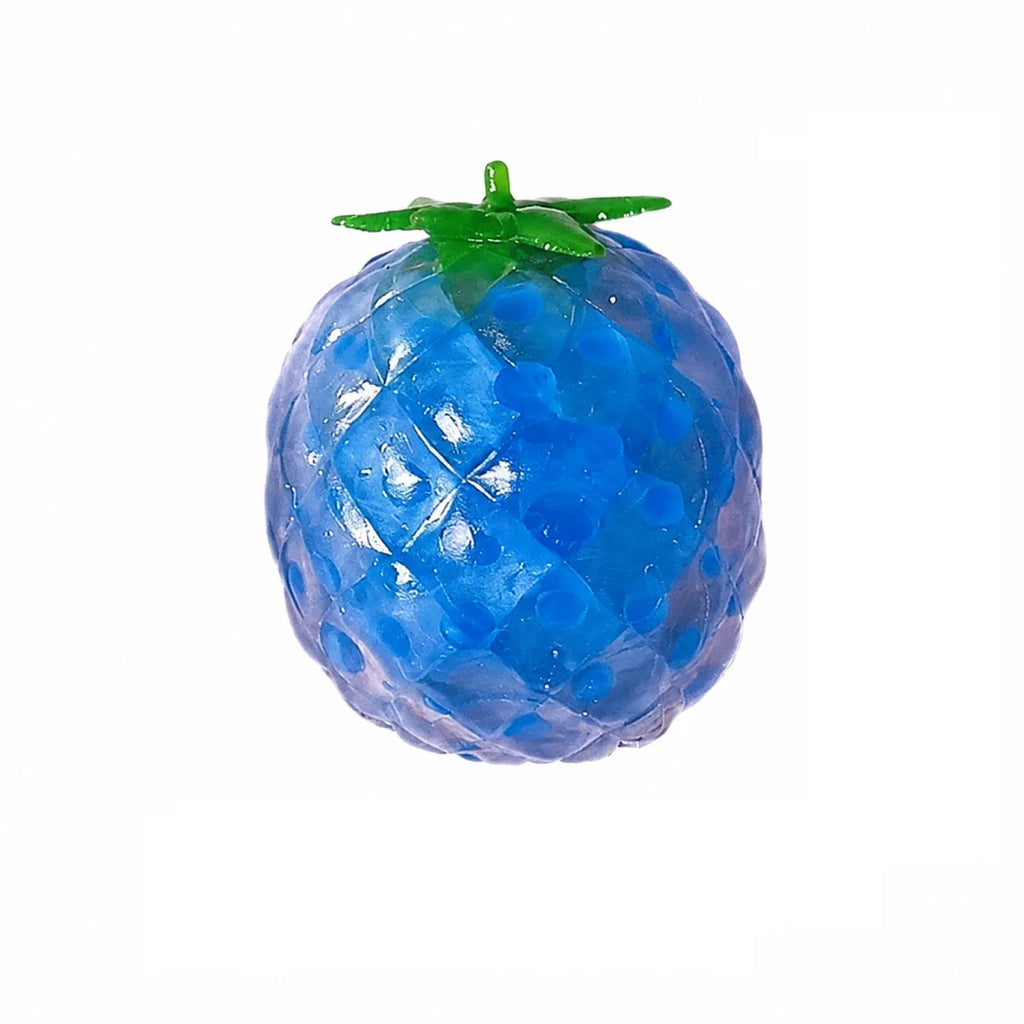 Blue Pineapple Fidget Toy – Fun Novelty Squeeze Toy by Qme Novelty Fidget Toy Qme