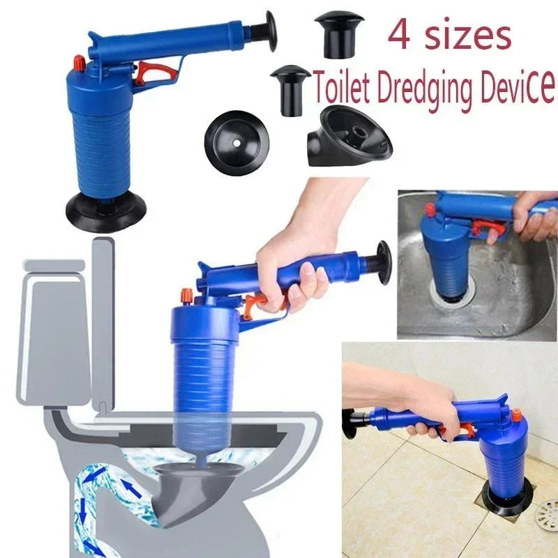 High-Pressure Drain Plunger Pump – Toilet, Sink & Floor Drain Plunger Pump Qme