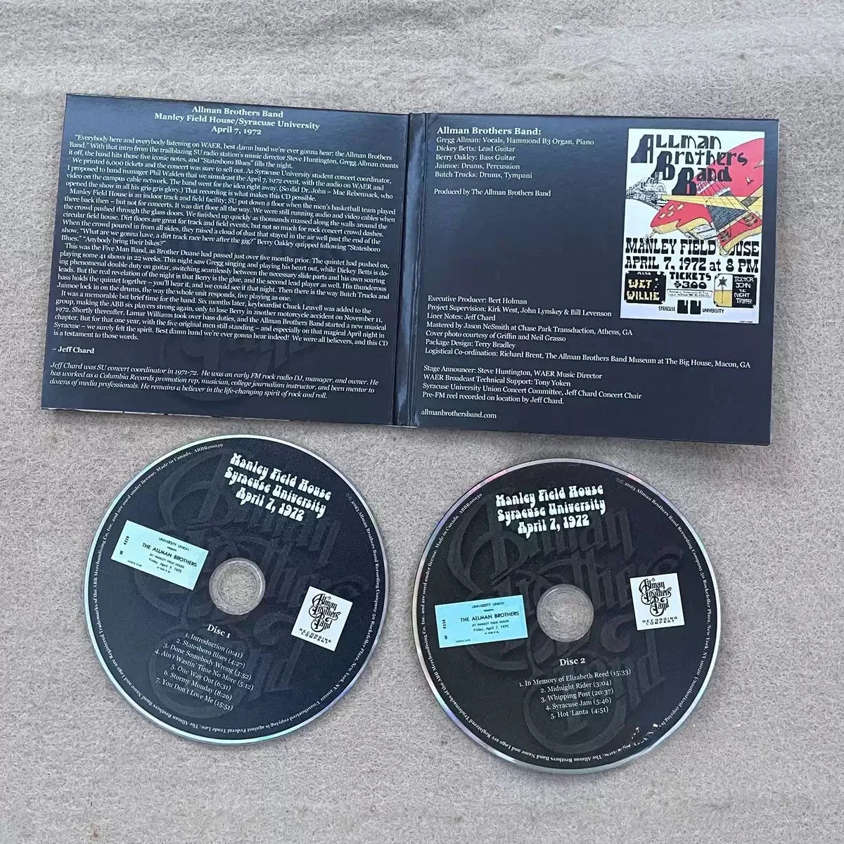 Southern Rock Legend 1972 Live Recording Album | Classic Performance Live Music Album Qme