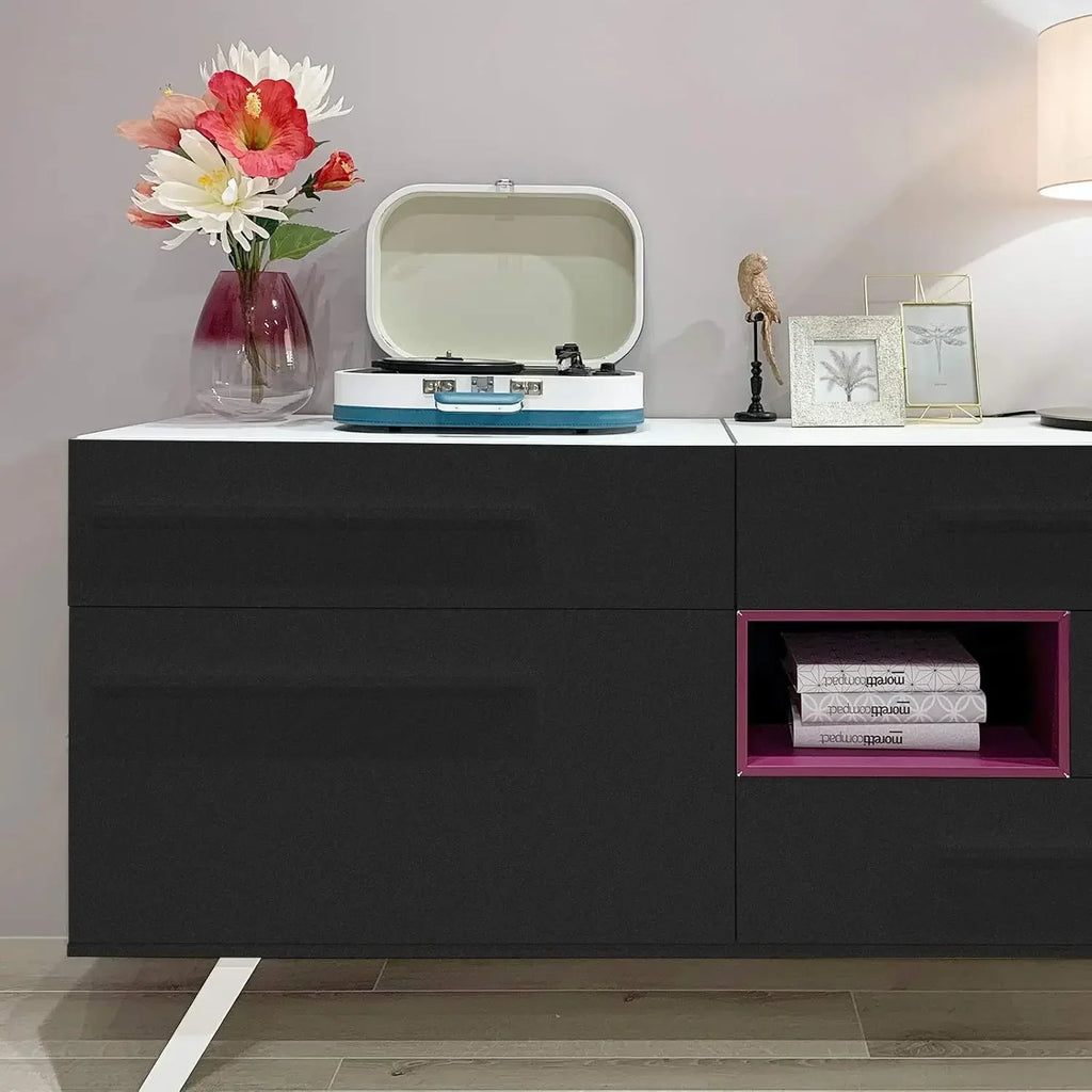 Matte Black Peel & Stick Vinyl Wallpaper – Waterproof, Dirt Resistant Self-Adhesive Wallpaper Qme