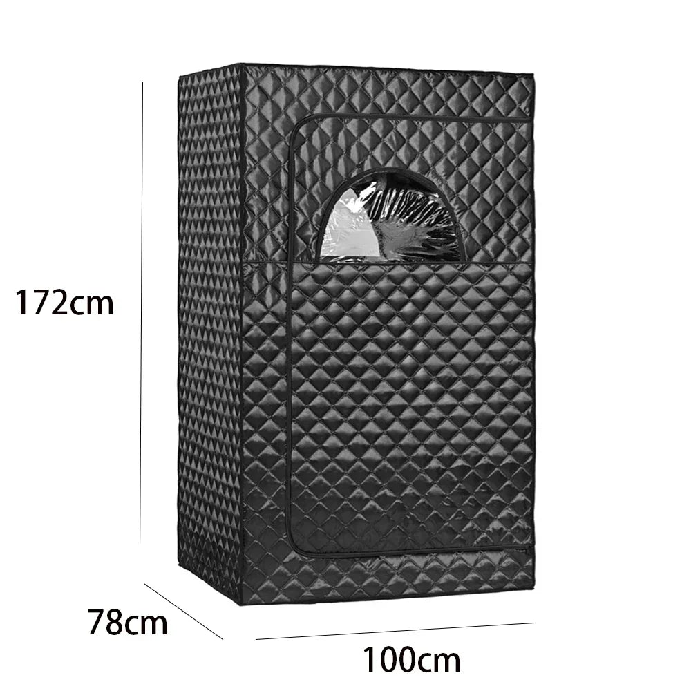 Portable Full Body Steam Sauna Tent 2L Generator Remote Control Portable Steam Sauna Qst