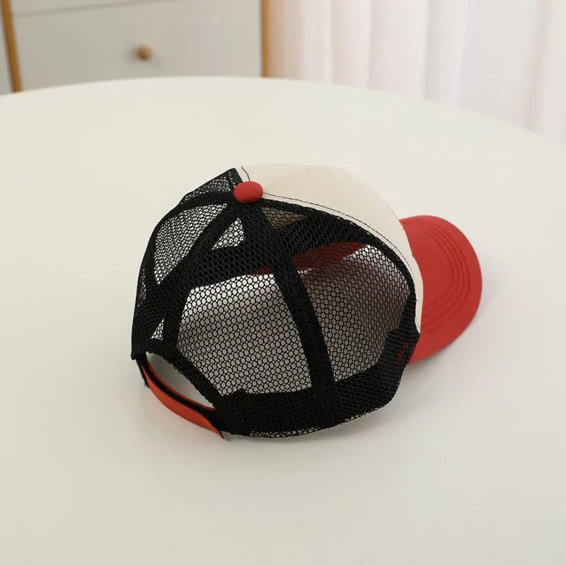 Kids Breathable Baseball Cap – Summer Sun Shade Hat Kids Sun Hat Qme