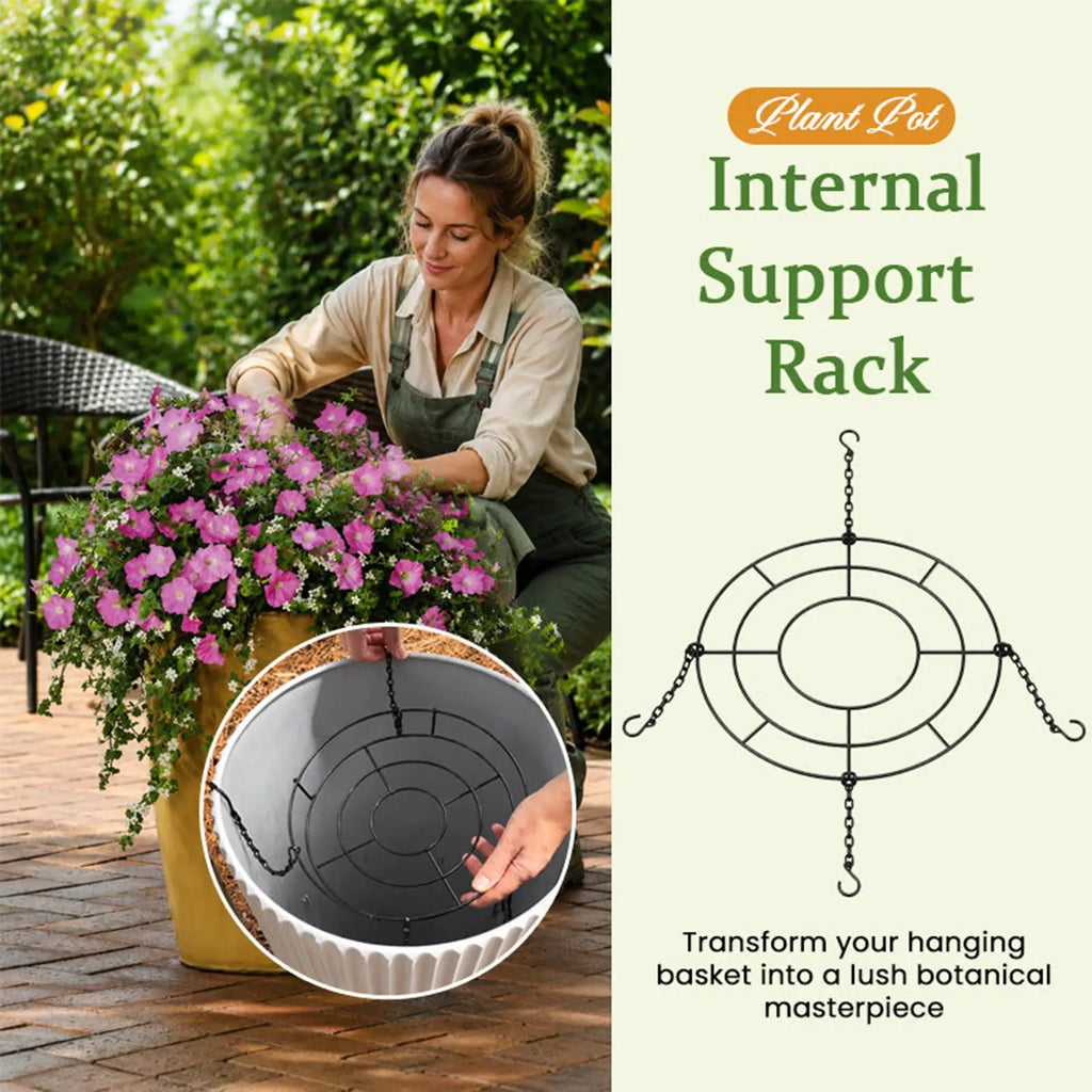 Adjustable Plant Risers Inside Pots – Planter Lift Support Planter Lift Risers Qme