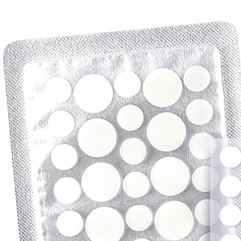 Hydrocolloid Acne Patches – Invisible Round Spot Stickers 24/36pc Acne Patch Qst