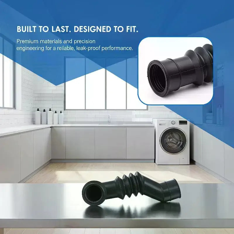 Flexible Washing Machine Inner Drain Pipe Outlet Hose – ABS Drain Pipe Hose Qme