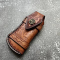 Swayboo Cowhide Leather Knife Sheath for Folding Blades Leather Knife Sheath Qst Default Title