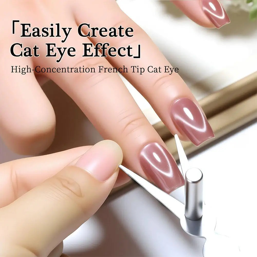 Cat Eye Nail Magnet Tool – DIY French Effect Nail Art Nail Art Magnet Tool Qme