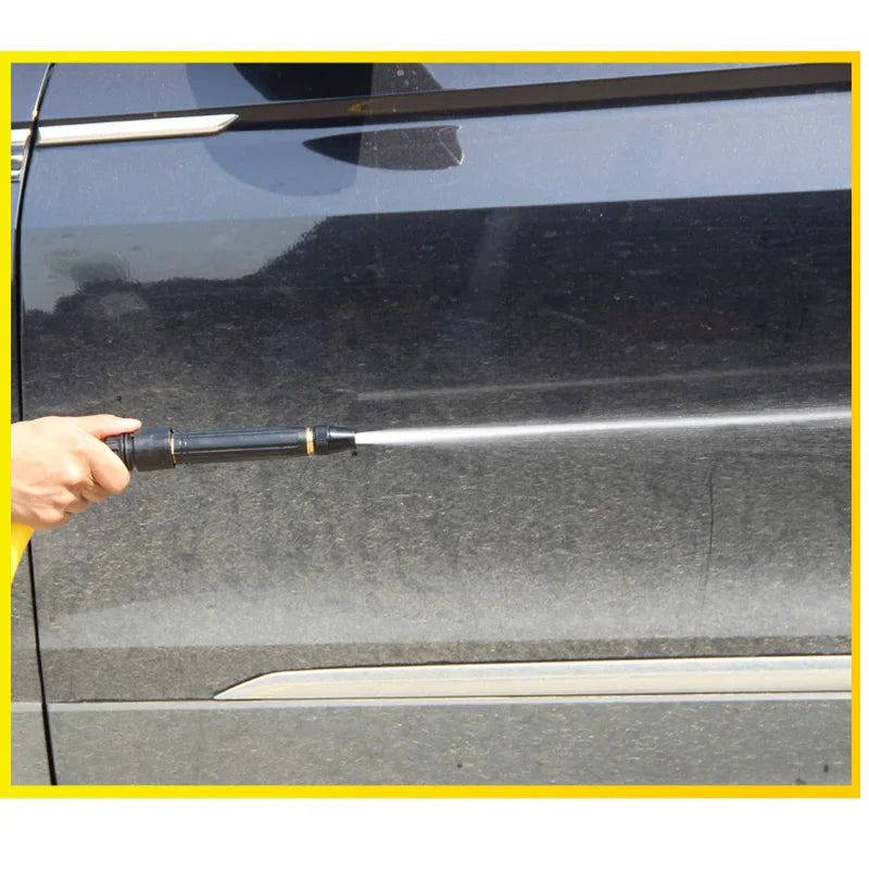 High-Pressure Garden & Car Wash Water Gun Nozzle Hose Spray Gun Qme