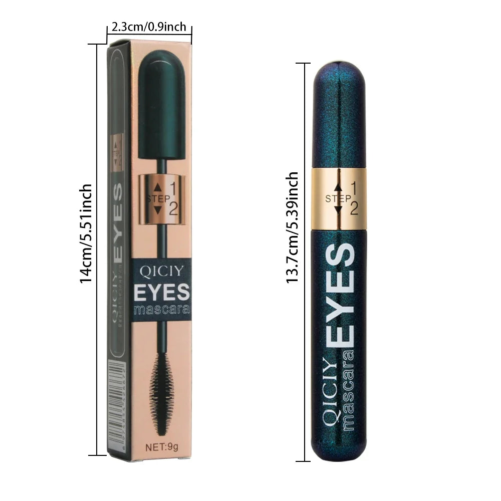 Slim Curly Black Waterproof Mascara – Long-Lasting Makeup Waterproof Mascara Qme