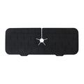 Silicone Sink Splash Guard & Faucet Absorbent Mat | 4 Colors Sink Splash Guard Qme black
