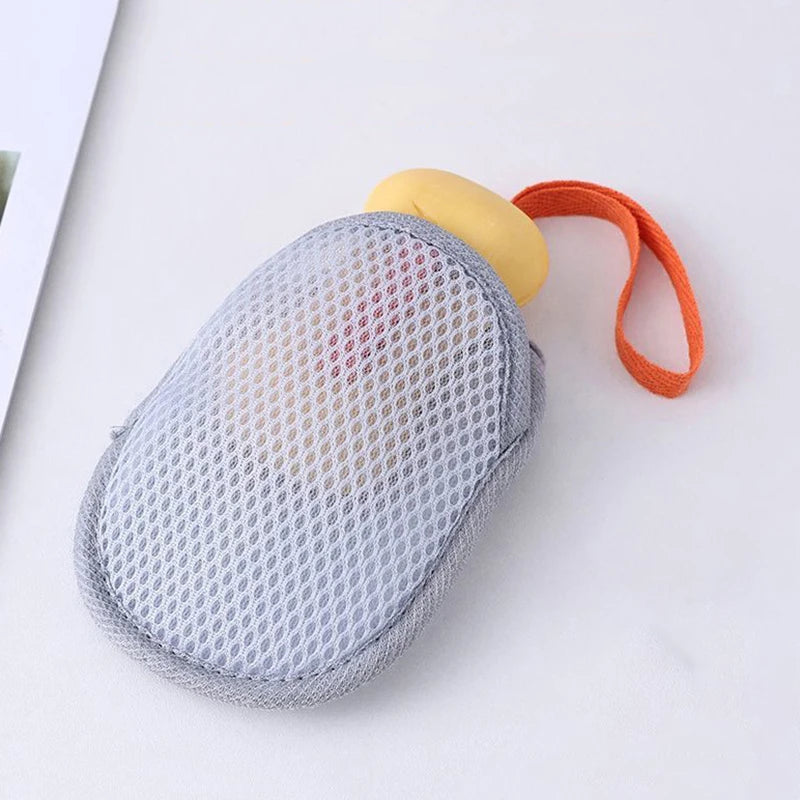 Mesh Soap Bag Body Exfoliating Scrubber Net – 2 Pack Bath Exfoliating Scrubber Qst