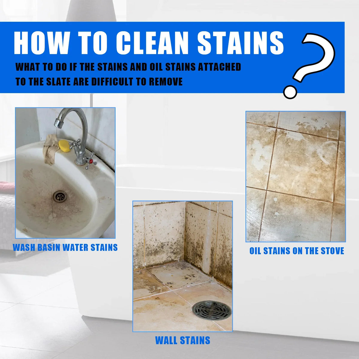 Nano Crystal Stone & Tile Coating Cleaner | Qme Stone & Tile Cleaner Qme