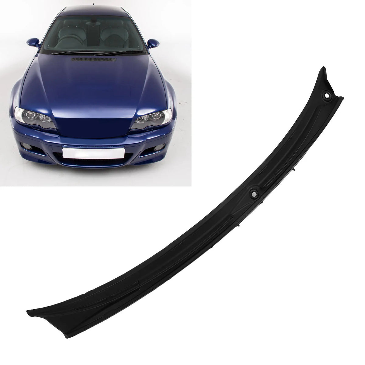 Weatherproof Wiper Cowl Vent Grille – OEM Part 51718208483 Cowl Vent Grille Qme