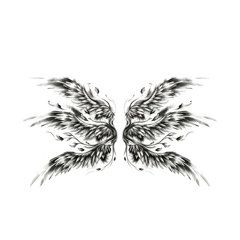 Succubus Lower Belly Temporary Tattoo Sticker – Waterproof Temporary Tattoo Sticker Qme