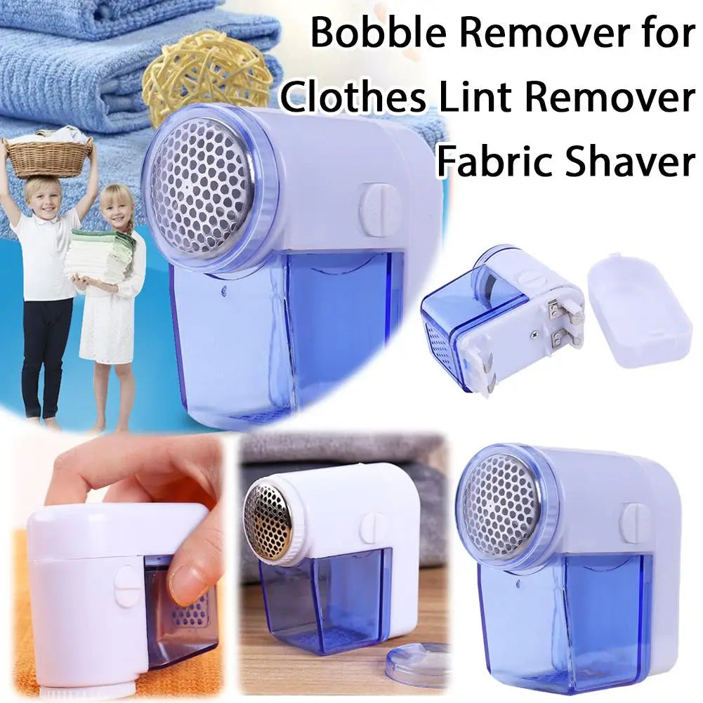 Electric Lint Remover & Fabric Shaver – Removes Fuzz & Hairballs Fabric Lint Shaver Qme