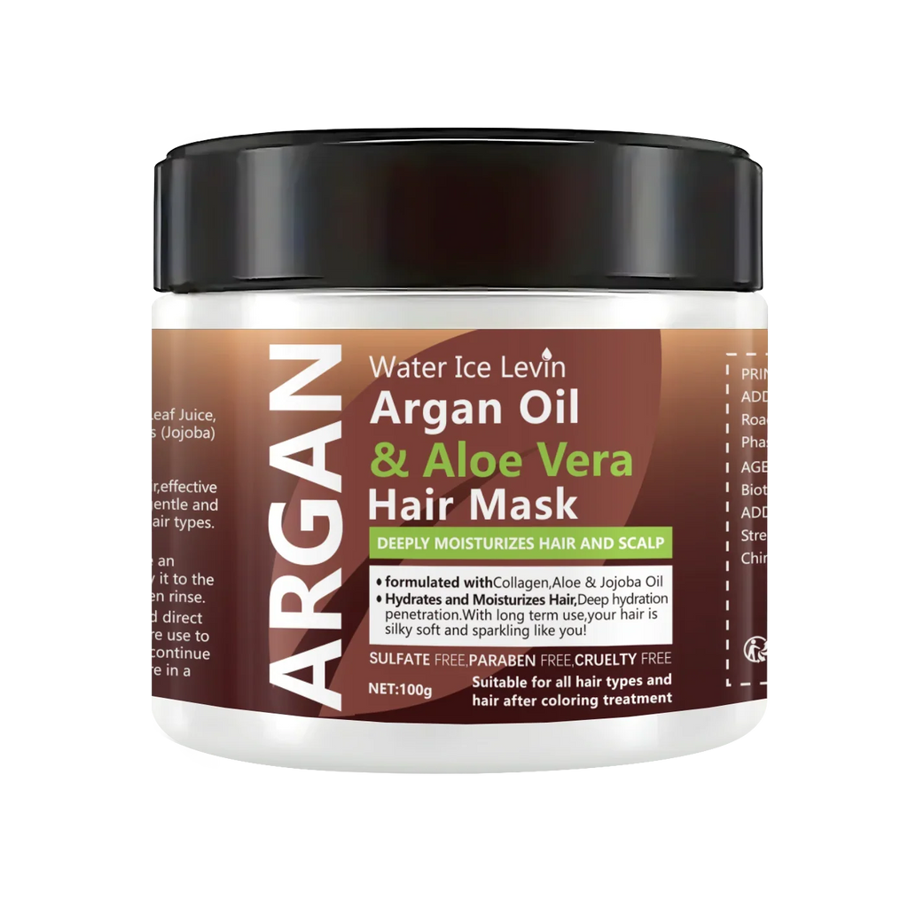 Argan Oil & Aloe Vera Hair Mask – Dual Control Conditioner Hair Conditioning Mask Qme 1pcs