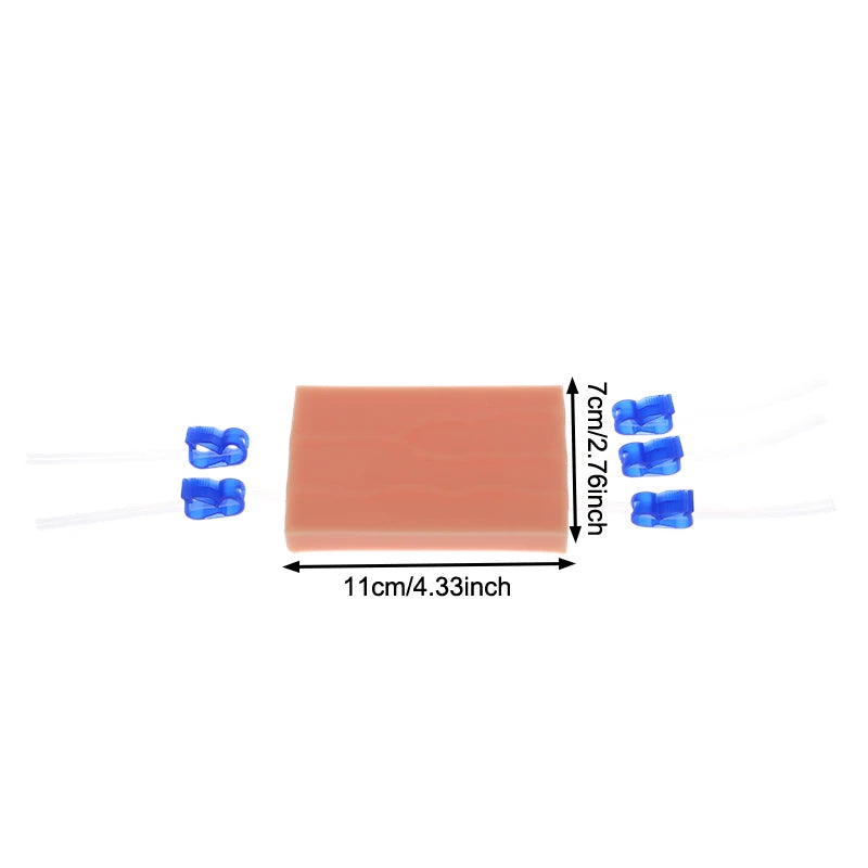 Silicone Suture & Venipuncture Practice Pad – Training Model Medical Training Pad Qst