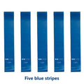 TPE Resistance Bands Set 5pcs – Loop Bands for Yoga & Gym Resistance Band Set Qst 5pcs blue