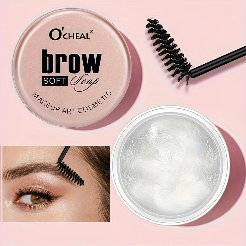 Qme Soft Waterproof Eyebrow Gel – Natural Long-Lasting Brows Eyebrow Gel Qme