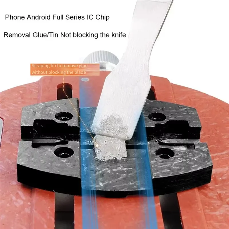 Universal PCB BGA Circular Fixture | Phone Board Holder A02F PCB Board Fixture Qme As Shown NONE