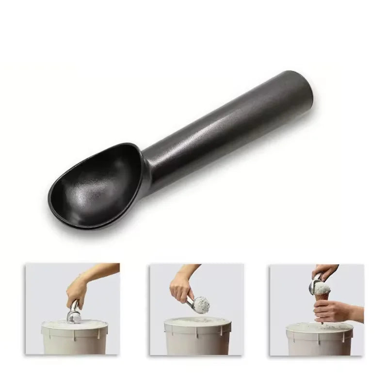 Nonstick Aluminum Ice Cream Scoop – Melon Ball & Dough Tool Ice Cream Scoop Qst