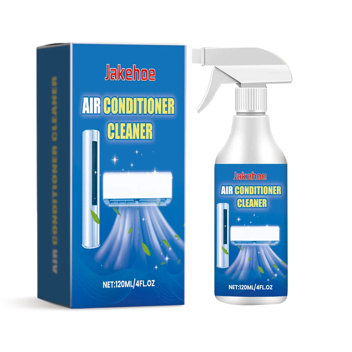 AC Coil & Fan Cleaning Spray – Deodorizer Radiator Cleaner AC Coil Cleaner Spray Qme 120ml Boxed
