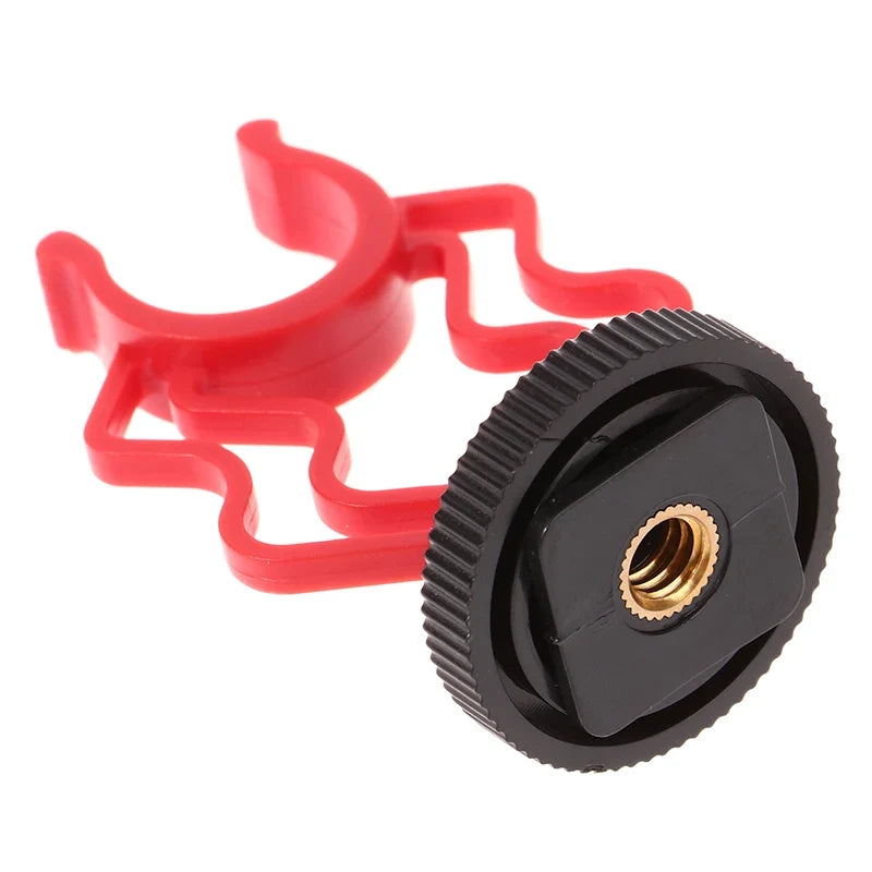 Universal Microphone Wavy Shock Mount Adapter Plastic Bracket Microphone Shock Mount Qme