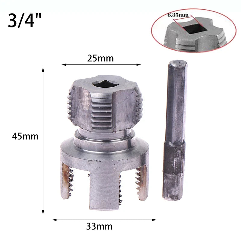 PVC PPR Pipe Threader Internal External Threading Tool Pipe Threading Tool Qme A2
